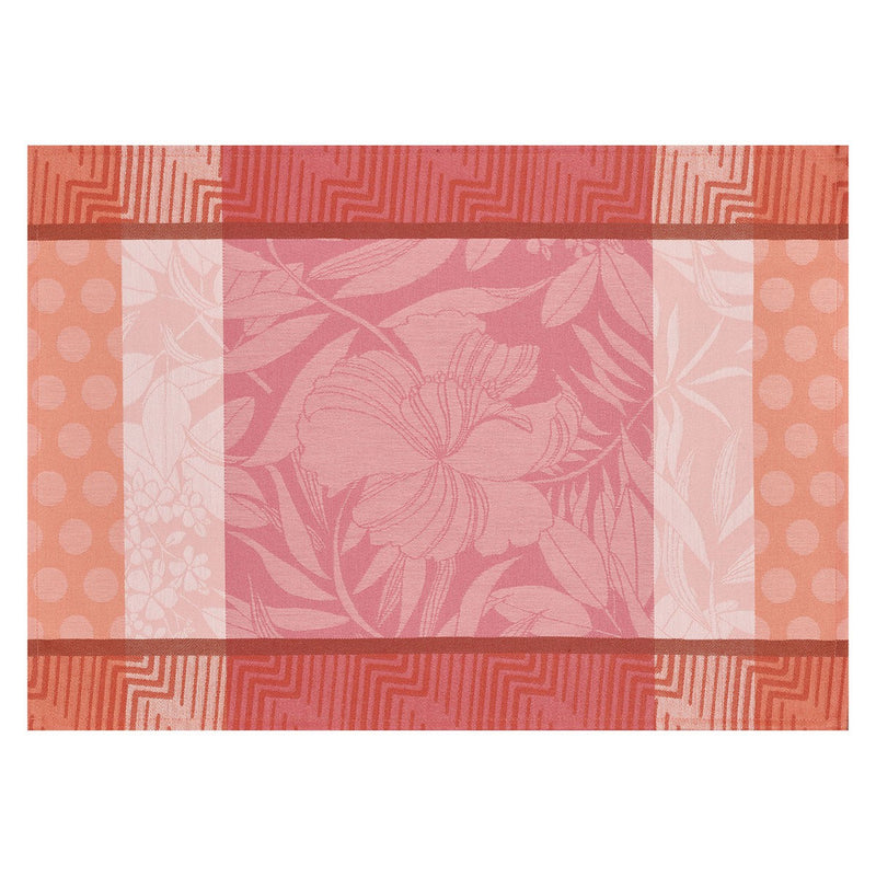 Le Jacquard Français Placemat Nature Urbaine Blush - Tropique Cushions