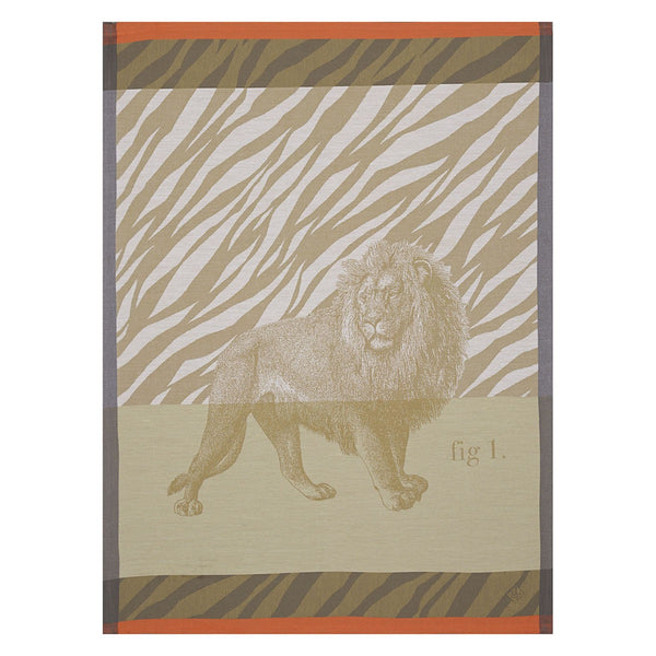 Le Jacquard Français Tea Towels 100% Cotton Lion - Tropique Cushions